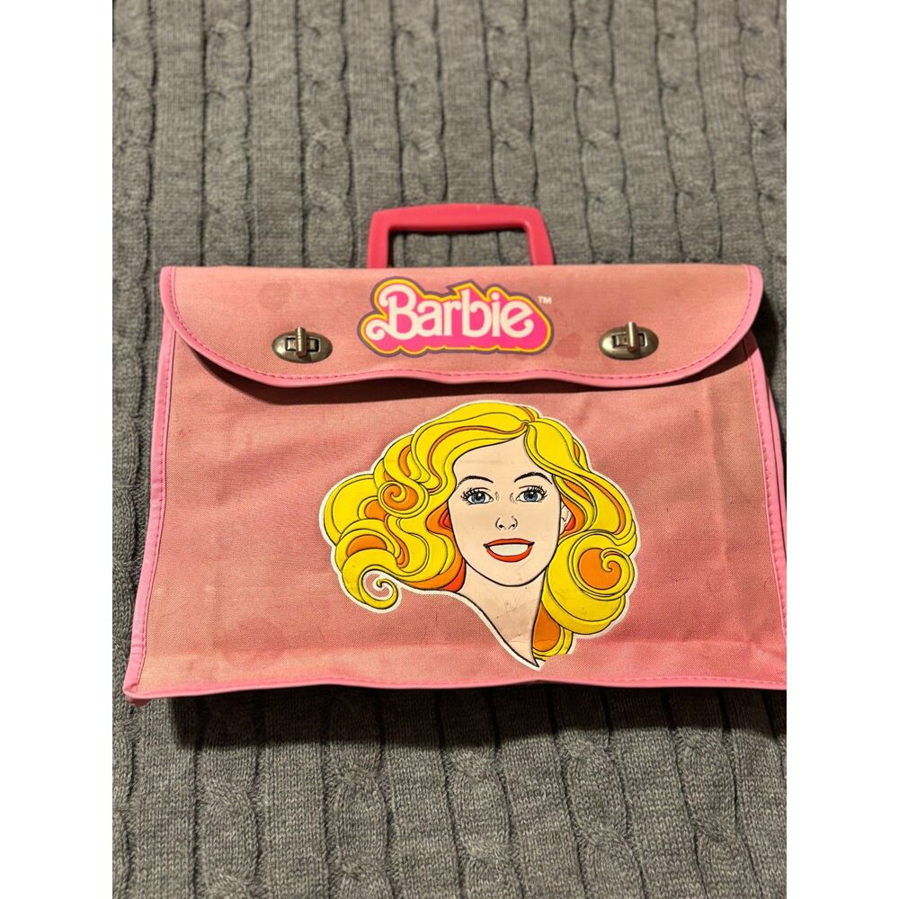 Vintage Barbie Vinyl Carrying Case